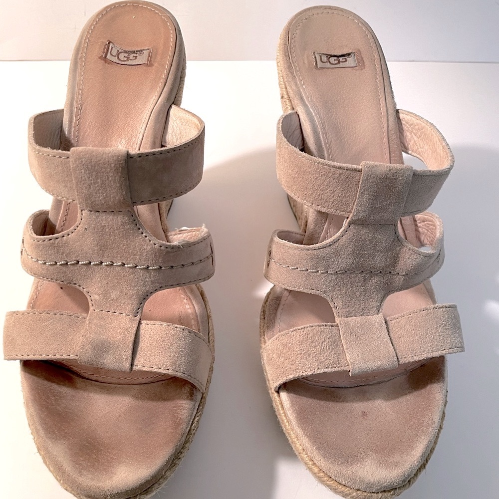 UGG Suede Sandals Size 10